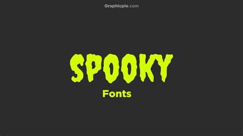 10 Spooky Halloween Fonts on Canva - Graphic Pie