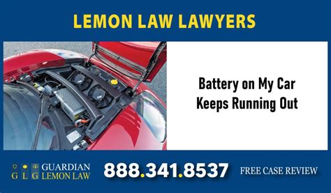 Battery on My Car Keeps Running Out - California Lemon Law Lawyers