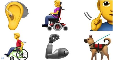 Apple has Offer to bring 13 new emoji for the Disabled | Emoji people ...