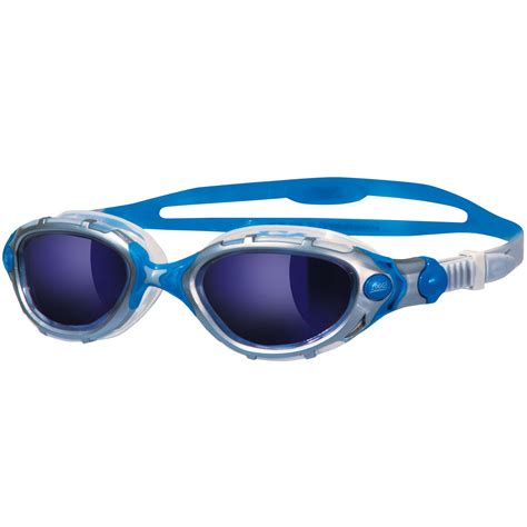 Zoggs Predator Flex Mirrored Swimming Goggles - Sweatband.com