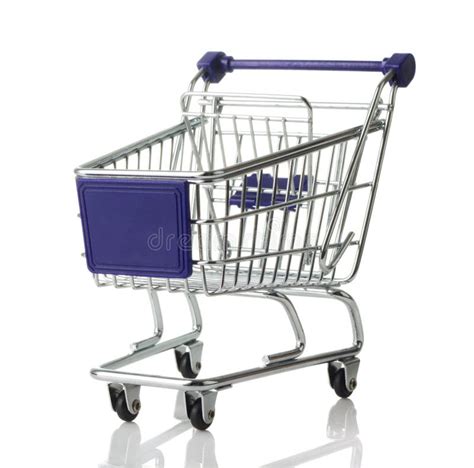 Blue shopping cart stock image. Image of sale, finances - 133024925