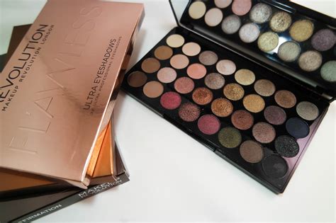 Makeup Revolution | Ultra Eyeshadow Palette in Flawless | Swatches ...