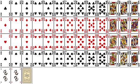 7 Best Images of Deck Of 52 Printable Cards - Standard Playing Card ...