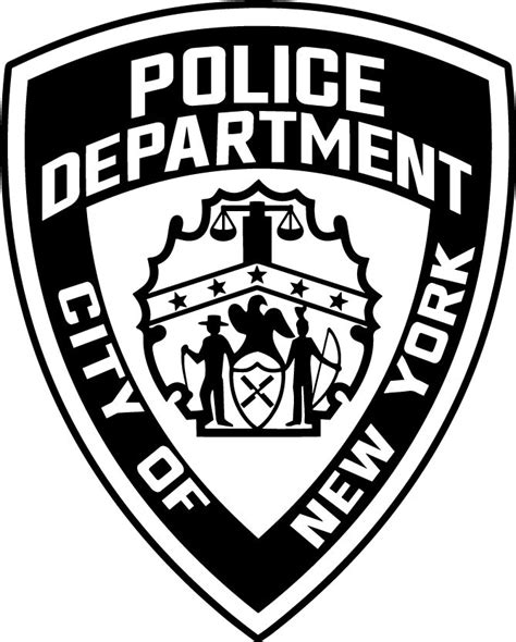 NYPD New York City Police Department Seal Logo Law Enforcement Hong ...