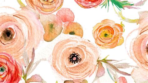 Watercolor Flowers Wallpaper (51+ images)