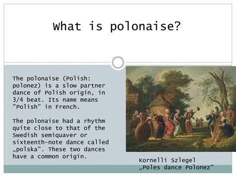 PPT - Polonaise - Polish dance PowerPoint Presentation, free download ...