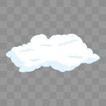 Fluffy Cloud PNG Transparent, Cartoon Cloud Fluffy Cloud, Cartoon ...