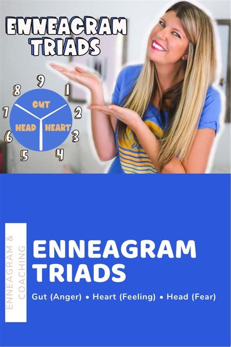 ENNEAGRAM TRIADS EXPLAINED | GUT - HEART - HEAD | Enneagram, Triad ...