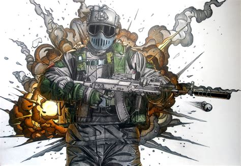 ArtStation - Fuze fan art, Sergey Yasnikov | Rainbow six siege art ...