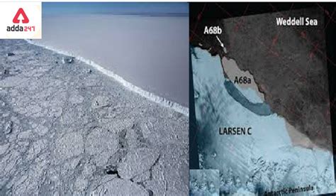 Know about the giant Antarctic iceberg A68a