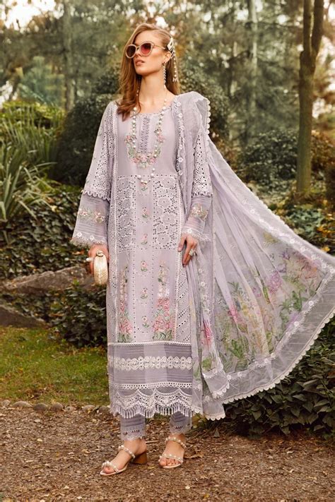 Latest Maria B Eid Lawn Stylish Dresses Designs Collection (61 ...