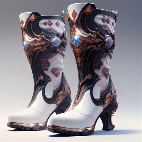 Premium AI Image | Boot model for game idea