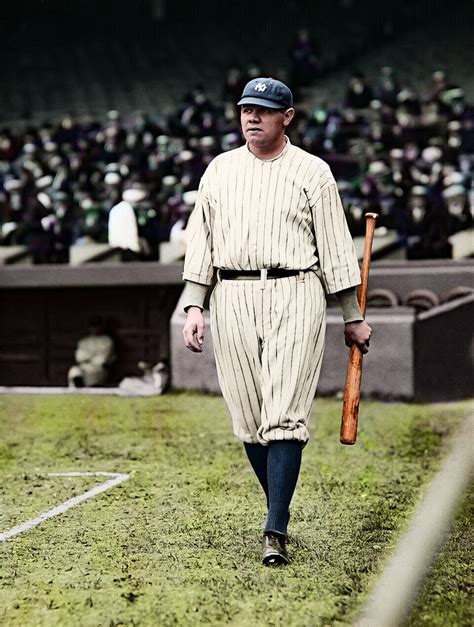 Babe Ruth (baseball legend) - 1920s - COLORIZED!!! 8x10* | eBay