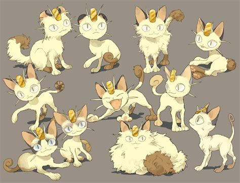 Meowth | Pokemon meowth, Cat pokemon, Pokemon breeds