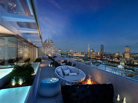 The Best Hotels To Treat Your Other Half In London | Rooftop, London ...