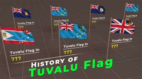 Evolution of Tuvalu Flag | History of Tuvalu Flags | Flags of the world ...