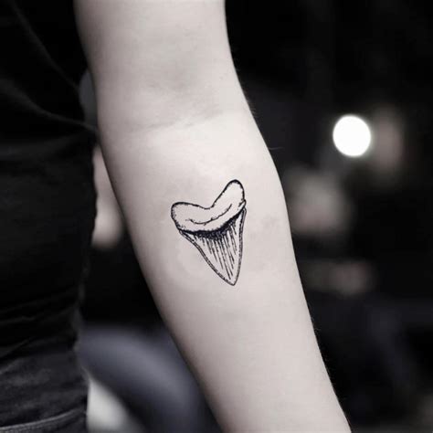 Shark Tooth Tattoo