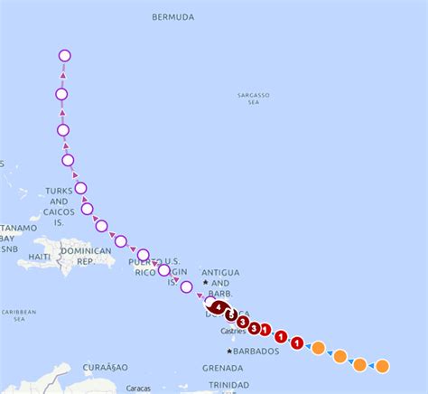 Hurricane Maria path UPDATE: Spaghetti model shows storm could hit USA ...