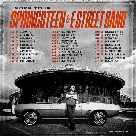 Bruce Springsteen Tour 2024 Dublin Tickets - Emyle Jackqueline