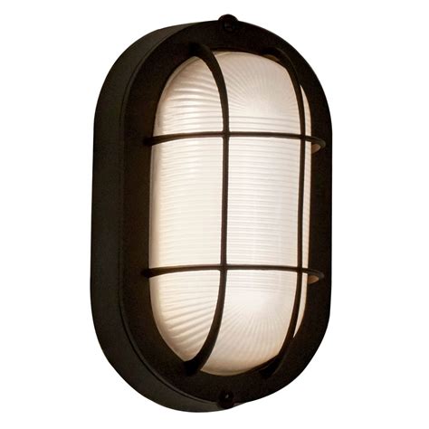 Oval LED Outdoor Wall Lighting at Lowes.com