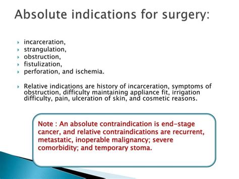 complications of colostomy