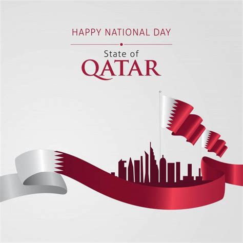 Qatar national day Premium Vector | Premium Vector #Freepik #vector # ...