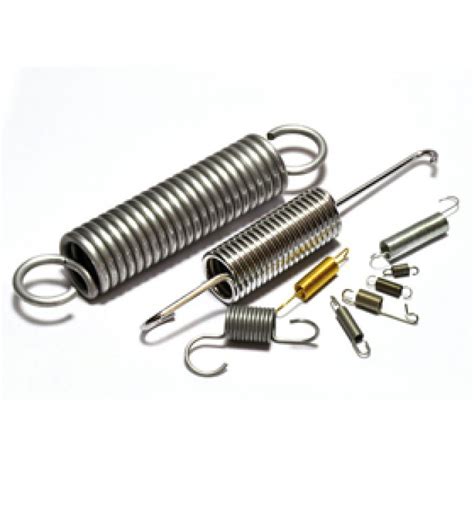 Extension springs high quality steel springs available in different sizes