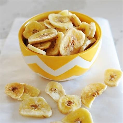 Homemade Baked Banana Chips Recipe