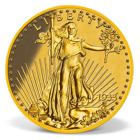 1933 Gold Double Eagle Reverse Proof Archival Edition | Gold-Layered ...