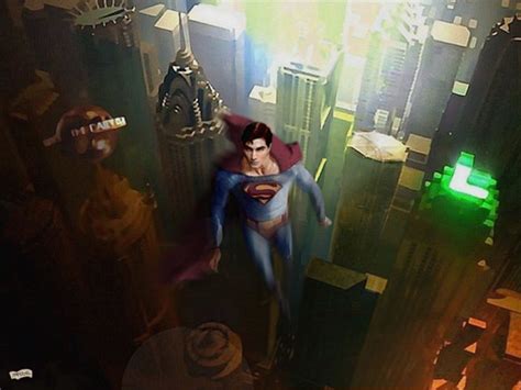 Superman over Metropolis by simonpimpernel on DeviantArt