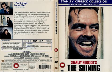 DVD and VHS Covers: Stanley Kubrick's The Shining DVD Cover