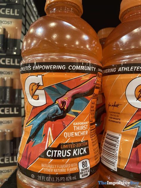 SPOTTED: Gatorade Limited Edition Citrus Kick - The Impulsive Buy