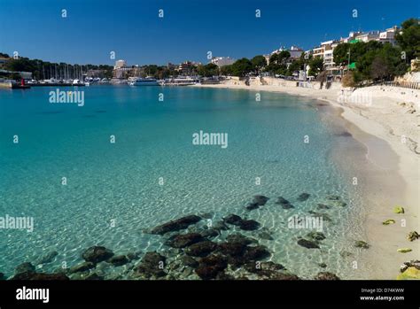 Beach at Porto Cristo, Mallorca, Spain Stock Photo - Alamy