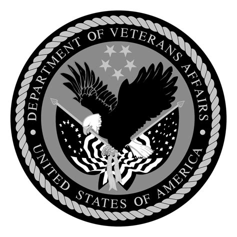 Department of Veterans Affairs Logo Black and White – Brands Logos