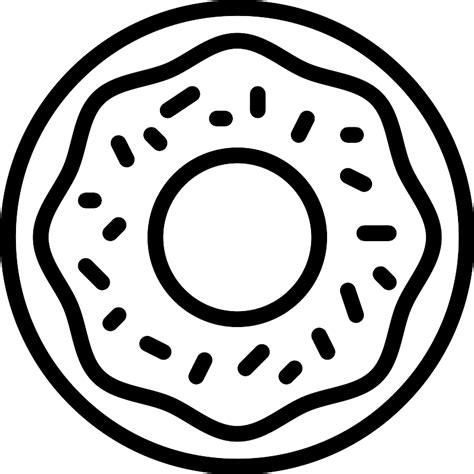 Donut Vector SVG Icon - SVG Repo