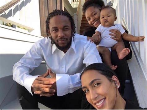 Kendrick with his fiance, sister and niece : r/KendrickLamar