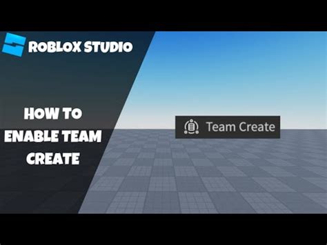 How to enable Team Create in Roblox! (Roblox Scripting Tutorial 2023 ...