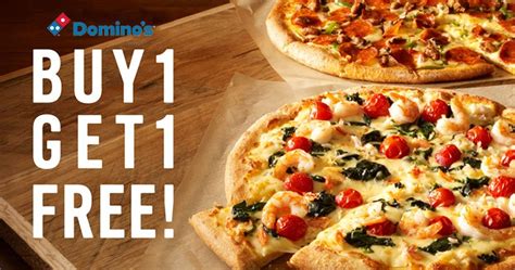 Domino's Pizza Mega Offer Coupon: Buy 1 Get 1 Pizza Free