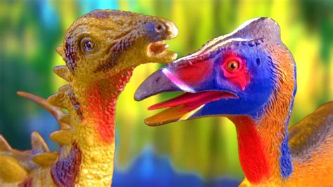 Dinosaur Fight Dinosaurs Battle Deinocheirus vs Dacentrurus T rex 공룡 싸움 ...