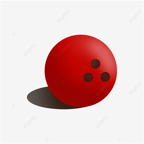 Bowling Ball Clipart PNG Images, Single Red Bowling Ball Clipart, One ...