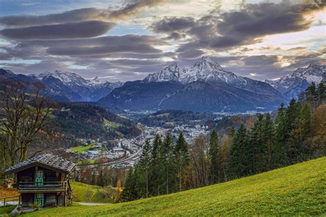 #753657 Germany, Mountains, Forests, Scenery, Bavaria, Clouds - Rare ...