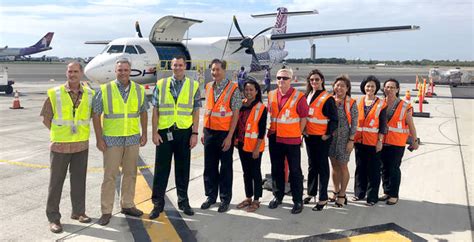 Hawaiian Airlines celebrates launch of all-cargo service - The Garden ...