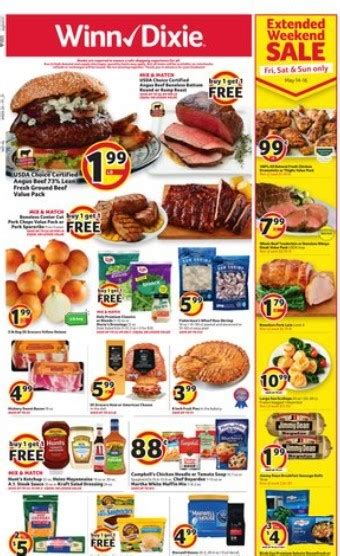 Winn Dixie Weekly Ad (10/19/2022–10/25/2022) & Ad Preview