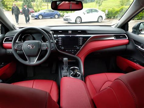 Toyota Camry 2019 Red Interior