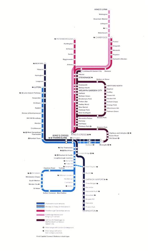 Thameslink London Overground map . Blackfriars station is on the ...