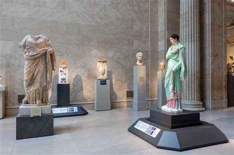 Greek statues, now in their original colors : NPR