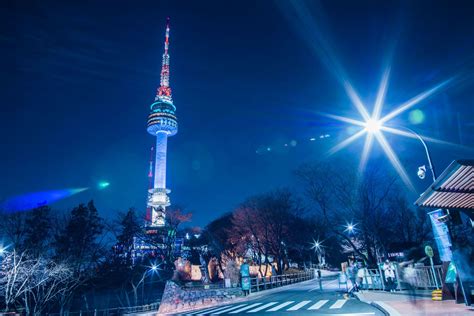 The Real Reason Why The N Seoul Tower Changes Color At Night - Koreaboo