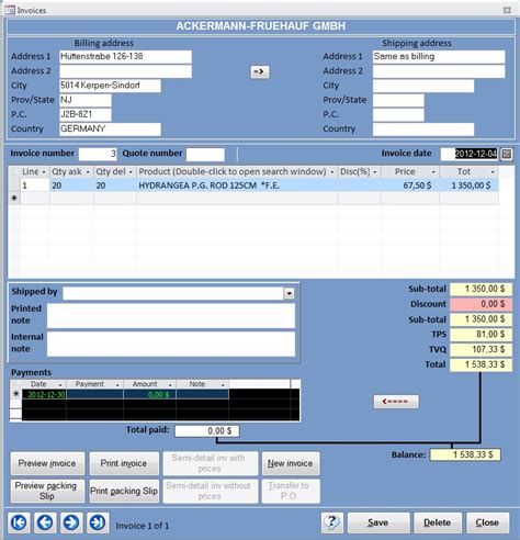 ms access form templates