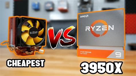 Cooling the Ryzen 3950X with Amazon's CHEAPEST Tower Cooler! - YouTube