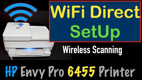 HP Envy Pro 6455 WiFi Direct SetUp iPhone Review !! - YouTube